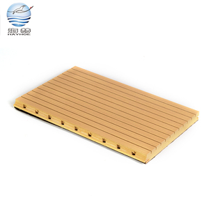 Rainure panneaux acoustiques en <span class=keywords><strong>bois</strong></span> d'isolation <span class=keywords><strong>phonique</strong></span> protection de l'environnement matériel <span class=keywords><strong>panneau</strong></span> acoustique - Product Image 5