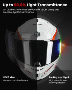 Casques de moto ILM Modèle intégral MF510 Révolution technologique - Product Image 4