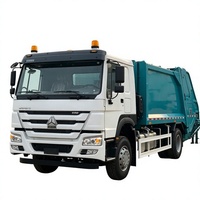 Camion à ordures compacteur Sinotruk HOWO 4X2 16CBM, camion de collecte des déchets