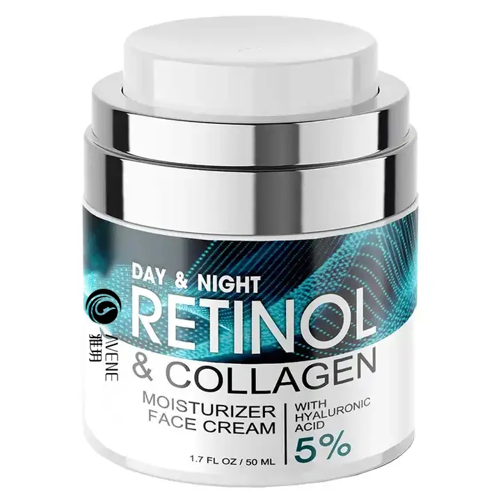 OEM Eigenmarke Retinol-Gesichtscreme Vitamin A natürliche Akne Dunkelfleckenentfernung Gesichtscreme