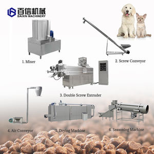 Machine à fabriquer des granulés d'aliments pour poissons Baixin, construction durable, haut rendement 100-1200 kg/h, contrôle facile, 380V/440V - Product Image 2