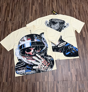 T-shirt unisexe GOD High Street en coton 100% respirant, coupe ample, manches courtes, 260 grammes - Product Image 5