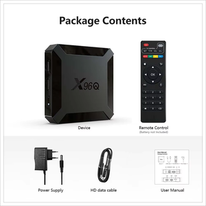 Android Streaming Box - 4K Qualité exceptionnelle 4K Android10 Box 4k TV Stick HD X96Q TV Box Suivi TV - Product Image 3
