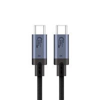 Cable USB 4.0 Tipo-C de Función Completa al por Mayor, Trenzado de Nailon, Conductor de Cobre Puro, 40Gbps, 8K60Hz, Carga Rápida PD240W
