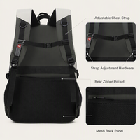 Sac à dos HAIBOWY personnalisé grande capacité pour femme, idéal pour les voyages, le bureau, l'école, résistant à l'eau, sac à dos pour ordinateur portable homme, imperméable