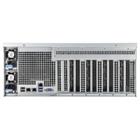Serveur Rack 4 GPU, Double Processeur Intel C612, E5 Xeon 2678 V3, 64 Go de RAM DDR4, 4U, 8 Baies, pour Chargeurs de Travail IA Haut de Gamme, Alimentation 1300W, Garantie 3 Ans