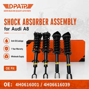 4H0616001 4H06616039 <span class=keywords><strong>Amortisseur</strong></span> à ressort de suspension pneumatique, kit de modification de suspension coilover pour Audi A8 - Product Image 2