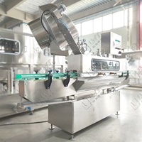 LWT Intelligent Electric Can Filler Vacuum Capping Sealing System 500ml Verre avec moteur à engrenages PLC pour tranche de concombre
