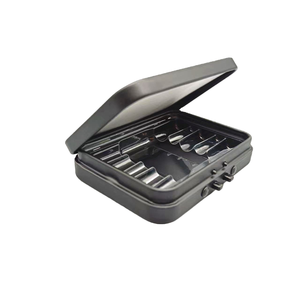 Factory Direct Handtasche geformte klappbare Metall dose <span class=keywords><strong>Box</strong></span> Candy Cookie Package <span class=keywords><strong>Box</strong></span> mit Griff OEM Custom <span class=keywords><strong>Tin</strong></span> <span class=keywords><strong>Lunch</strong></span> <span class=keywords><strong>Box</strong></span> - Product Image 1