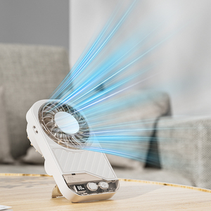 Nouveau ventilateur portable numérique 2026 avec affichage, pour bureau, extérieur et intérieur, longue autonomie 2000 mAh, mini et léger - Product Image 1