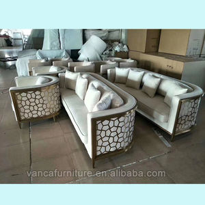 Khung Kim Loại Vàng Khung Nhung Ghế Sofa 1 + 2 + <span class=keywords><strong>3</strong></span> Modular - Product Image 2