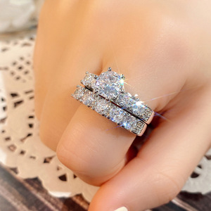 Anello Impilabile per Donne, Doppio Strato, Gioiello Elegante e alla Moda, Vendita all'Ingrosso - Product Image 6