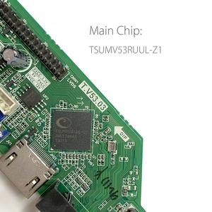 T. V53.03 Universal LCD LED TV Controller ไดรเวอร์บอร์ด,TV/PC/VGA USB + IR + <span class=keywords><strong>7</strong></span>ปุ่มคีย์ + 1ch 6-Bit 40Pins LVDS รัสเซีย RD8503.03 - Product Image 4