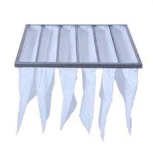 Venta Directa de Fábrica OEM ODM Filtro de Aire Industrial para Ventilación HVAC de Eficiencia Media con Fibra Sintética y Marco de Aluminio - Product Image 1