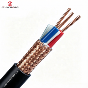 <span class=keywords><strong>Câble</strong></span> DJYVP <span class=keywords><strong>blindé</strong></span> à gaine PVC avec âme en cuivre, 2-4 conducteurs, sans oxygène, pour transmission de signal informatique industrielle à faible émission de bruit - Product Image 3