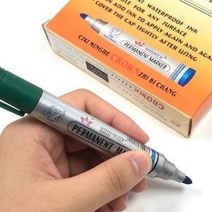 Permanent Markers Waterproof Long Lasting Multi-Surface Round Tip Permanent Markers Non-Fading for <b>Office</b> School - Product Image 4