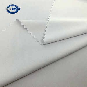 100% Anti UV hilo de poliéster entrelazado ligero suave liso teñido tela elástica para sublimación para abrigos al aire libre trajes ropa - Product Image 2