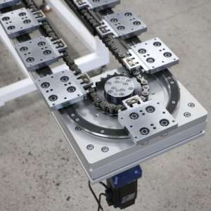 Gut Verkäufliche Hochpräzise Kreisförmige Förderlinie Automatische Montagelinie Kettenförmige Kurvenführungsschiene - Product Image 4