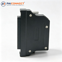 PAICONNECT FCN-40P Connecteur femelle 40 broches en cuivre avec boîtier ABS IP20 pour câbles de contrôle industriels I/O et connexions de fils