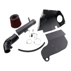Kit de tuyau d'admission d'air froid haute performance avec bouclier thermique AOSU pour N13 1.6L Turbo F20 F21 F30 F31 116i 118i 120i 316i 318i AIM064 Noir - Product Image 2