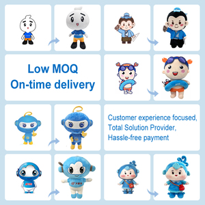 ตุ๊กตาสัตว์นุ่มพิเศษแบบกำหนดเอง ผลิตจากใยฝ้าย PP รับผลิตแบบ OEM ODM ปักลายได้ MOQ ต่ำ ตุ๊กตาเสือการ์ตูนสัตว์แบบกำหนดเอง - Product Image 4