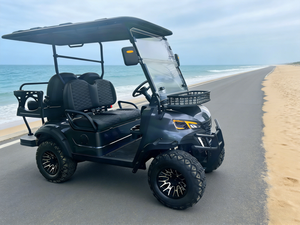 Carrito de Golf Eléctrico de 4 Plazas, Ideal para Desplazamientos en el Campo de Golf, Oferta Promocional para Uso en Carreteras No Públicas - Product Image 1