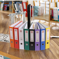 Carpeta Archivadora Rígida con Tapa Suministros de archivo de cartón resistente, ideales para organizar y almacenar documentos de oficina.