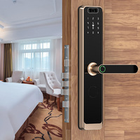 Cerradura Inteligente para Apartamento con Reconocimiento Facial 3D, Control de Acceso TTLock, Anti-Robo, Puerta de Madera, App Tuya/Graffiti, Huella Dactilar, Contraseña, Nube