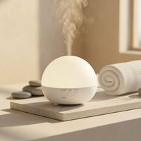 Diffuseur d'huiles essentielles électriques, humidificateur d'air ultrasonique, lumières LED, diffuseur d'arômes pour la maison, diffuseur d'arômes ultrasonique
