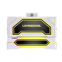 LOVINGCOOL Nouveau Style CPU Cooling 6 Heat Pipes RGB Copper Heatsink Processeur Cooler FAN pour LGA 115X 2011AMD AM2/AM4/AM5
