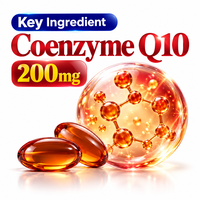 Gélules de Coenzyme Q10 OEM, Ubiquinone, Complément Alimentaire Quotidien, Marque Privée, Vente en Gros, Fabricant de Gélules, Exportation