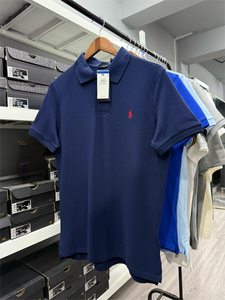 Polo da Uomo Ricamata a Maniche Corte Tinta Unita, Nuova Collezione Primavera/Estate 2026, per Business e Commercio Estero - Product Image 5