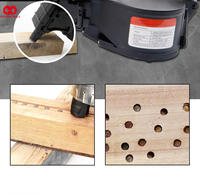 Cloueur pneumatique robuste CN55/CN70/CN80/CN90 à 15 degrés avec clous en bobine pour la construction de palettes et la toiture