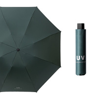Parapluie pliant automatique 3 volets classique et tendance en pongee 190T avec impression personnalisée pour adultes, livraison immédiate