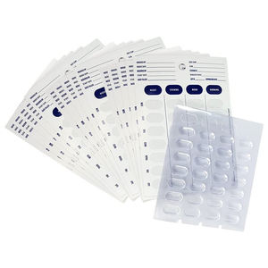 Boîte blister personnalisée <span class=keywords><strong>pour</strong></span> médicaments <span class=keywords><strong>en</strong></span> <span class=keywords><strong>pharmacie</strong></span> et pilules Pack de plateaux avec étiquette de scellement auto-adhésive - Product Image 2