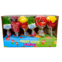 Bonbons durs personnalisés en forme de cœur rouge et en forme de petit animal, sucettes halal certifiées avec décoration de glaçage, usine de Chine