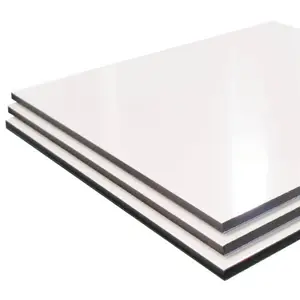 alumetal cladding exterior wall alucobond 3mm acp sheets for residences acp v grooving machine