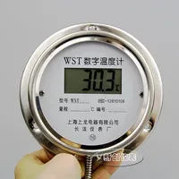 Termometer Industri Digital Bimetal Tahan Air Stainless Steel DTM491 -50~200 Dapat Disesuaikan