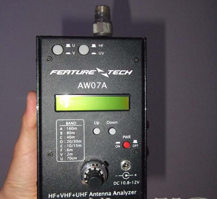 Mariosourcing AW07A HF/VHF/UHF 160M インピーダンスSWRアンテナ