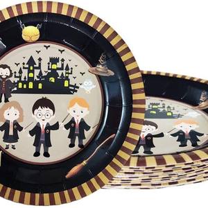 Ensemble de décoration de fête d'anniversaire pour enfants sur le thème de la détective, comprenant un support à gâteau, une nappe, des gobelets en papier, un chapeau d'anniversaire, fabriqué en Chine, lot de 6/10 - Product Image 4