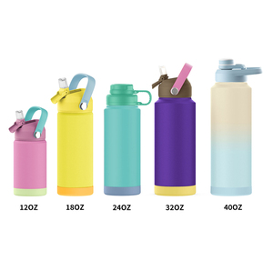 Botella de Agua Infantil Hong Ling con Tapa de Paja, Diseño Personalizado, Portátil, Aislada, para la Escuela y Viajes - Product Image 2
