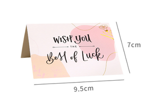 Biglietti di ringraziamento classici biglietti di <span class=keywords><strong>auguri</strong></span> per le vacanze biglietto da visita stampato in carta lamina d'oro per vari usi del Festival - Product Image 2