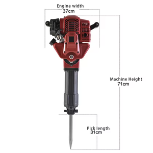רב-תכליתי כבד כבד מעובה כבד כבד כבד כבד של פיצוח חצים בטון וחיסון אבן, פטיש ג 'ק - Product Image 3