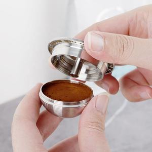 Filtre expresso en acier inoxydable 304 <span class=keywords><strong>Capsule</strong></span> de café vide réutilisable pour dosette de café <span class=keywords><strong>Vertuoline</strong></span> - Product Image 4