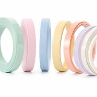 Bande de chant préencollée pour meubles modernes, haute flexibilité, finition brillante, en PVC, prix usine