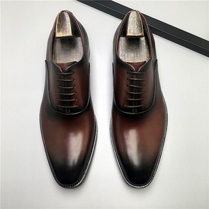 Zapatos Casuales de Negocios para Hombre, Estilo Brogue con Cordones, Formales de Oficina, Oxford Planos, Impermeables, Transpirables, con Aumento de Altura, para Otoño - Product Image 5
