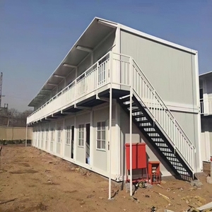 Prefabricated Modular Folding Container House with <b>Showers</b> Toilets Apartment Use Modern Design Breathable Living Environment - Product Image 1