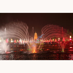 LED照明ショー高級イベントデコレーションウォーターフォンテーヌグランドカラフル - Product Image 5