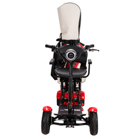 Caddie de golf pour batterie de 4 roues, gros pneus, utilisable, mobile, scooter électrique, avec support de sac de golf