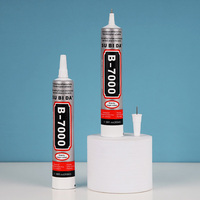 Colle transparente multi-usages 50 ml pour réparation d'écrans de téléphone, bijoux, bricolage, artisanat, tube d'emballage avec applicateur à pointe aiguille